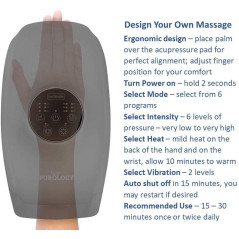 Purology LXB, Le masseur de mains par compression