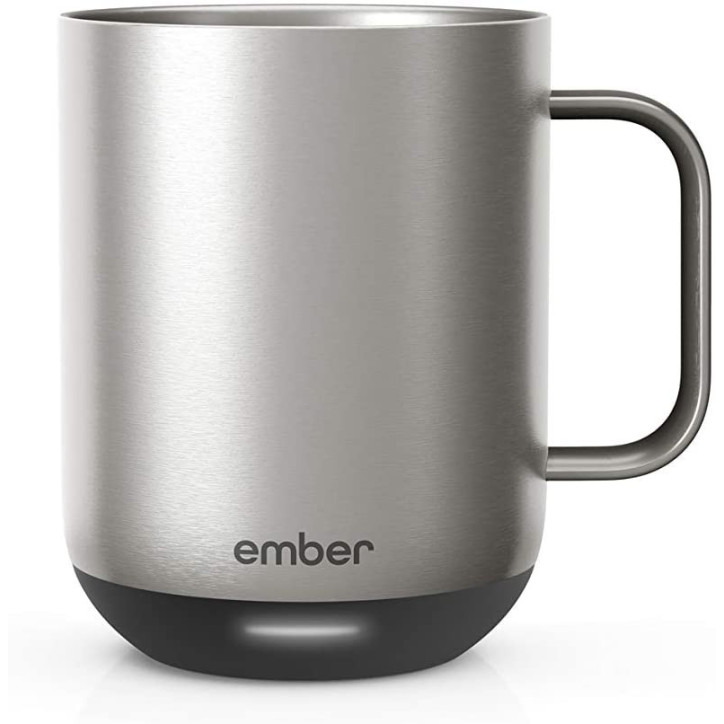Ember Smart Mug 2: Enjoy Perfectly Hot Coffee All Day! Temp Control, No More Cold Drinks