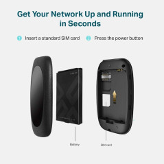 TP-Link M7200, a mobile access point