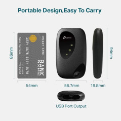 TP-Link M7200, un point d'accès mobile