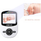 ANMEATE Baby Monitor: Wireless, Night Vision, Two-Way Audio & Temperature Alerts - Peace of Mind for Parents! ANMEATE Baby Monitor: Wireless, Night Vision, Two-Way Audio & Temperature Alerts - Peace of Mind for Parents!