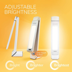 Circadian Optics Light Therapy Lamp - UV-Free LED Light Sun Lamp with 10,000 Lux for Sleep Aid, Brain Booster, and Stress