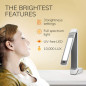 Happy Light Therapy Lamp: 10000 Lux, Adjustable Brightness - Beat the Winter Blues! Happy Light Therapy Lamp: 10000 Lux, Adjustable Brightness - Beat the Winter Blues!