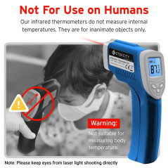 Etekcity Infrared Thermometer 1080 (Not for Human) Temperature Gun Non-Contact Digital Laser Thermometer-58℉~1022℉ (-50℃～550℃)