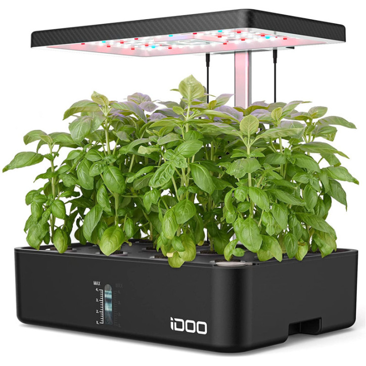 iDOO Hydroponique dIntérieur: Jardin Frais Toute lAnnée, Sans Terre! Légumes, Herbes & Fleurs à Portée de Main iDOO Hydroponique dIntérieur: Jardin Frais Toute lAnnée, Sans Terre! Légumes, Herbes & Fleurs à Portée de Main