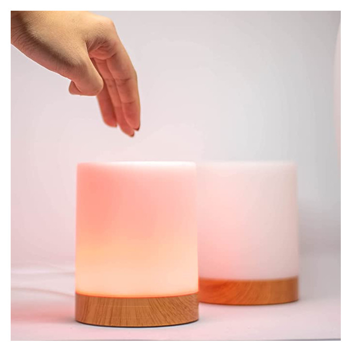 LuvLink Friendship Lamps: Stay Connected with Color! Long Distance Touch Lamps for Loved Ones Worldwide
