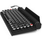 Qwerkywriter S : Clavier Mécanique Rétro Sans Fil - Le Charme Vintage, la Technologie Moderne! Qwerkywriter S : Clavier Mécanique Rétro Sans Fil - Le Charme Vintage, la Technologie Moderne!