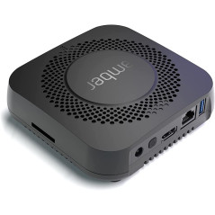 AMBER X Smart Personal/Home Cloud Storage Device for Data and Media Files, Built-in 512GB High-Speed SSD with USB Storage