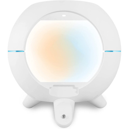 Foldio360 Smart Dome | All-in-one Smart Photo Studio Lightning Dome 360 Turntable with Built-in LED Light | Smartphone