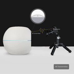 Foldio360 Smart Dome + Mount Kit | All-in-one Smart Photo Studio Lightning Dome 360 Turntable with Built-in LED Light