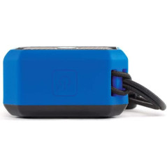 ECOXGEAR EcoPebble Lite GDI-EXPLT502 Rugged Waterproof Floating Portable Bluetooth Wireless 5-Watt Mini Smart Speaker (Blue)