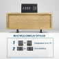 JALL Wooden Digital Alarm Clock: Stylish Design with Temperature & Humidity Display JALL Wooden Digital Alarm Clock: Stylish Design with Temperature & Humidity Display