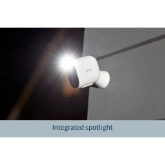 Arlo Pro 4 Spotlight Camera - 1 Pack - Wireless Security, 2K Video & HDR, Color Night Vision, 2 Way Audio, Wire-Free, Direct to