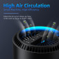 AROEVE Purificateur dAir Portable HEPA : Respirez un Air Pur et Parfumé, Idéal Allergies et Animaux AROEVE Purificateur dAir Portable HEPA : Respirez un Air Pur et Parfumé, Idéal Allergies et Animaux