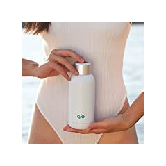 Glo - Water Purifying Bottle | Eliminates Bad Odor and Taste Without Cleaning | Stainless Steel BPA Free 400ml | Keeps Water Hot