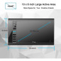 Tablette Graphique UGEE M708 V3: Libérez Votre Créativité! Grand Format, 8192 Niveaux de Pression Tablette Graphique UGEE M708 V3: Libérez Votre Créativité! Grand Format, 8192 Niveaux de Pression