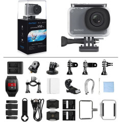 AKASO V50 Pro Native 4K30fps 20MP WiFi Action Camera with EIS Touch Screen 100 feet Waterproof Camera Web Camera Support