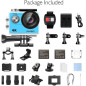 AKASO EK7000: Caméra dAction 4K Étanche avec Télécommande - Capturez Chaque Aventure!