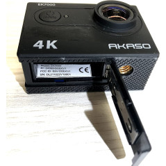 AKASO EK7000 4K30FPS Action Camera Ultra HD Underwater Camera 170 Degree Wide Angle 98FT Waterproof Camera Silver