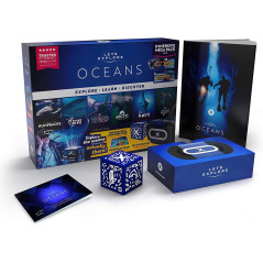 Let's Explore: VR Headset for Kids with Oceans - A Virtual Reality Family Friendly Adventure to Swim with Whales, Sharks, and