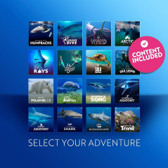 Let's Explore: VR Headset for Kids with Oceans - A Virtual Reality Family Friendly Adventure to Swim with Whales, Sharks, and