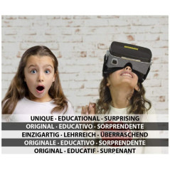 Heromask Virtual Reality Headset for Children + Video Games to Learn Spanish Italian etc [Language Learning] Stem Toys. Kids