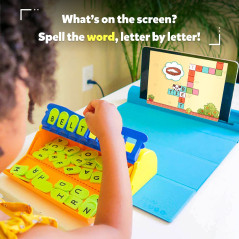 Plugo STEM Pack by PlayShifu - Count, Letters & Link (3in1) | Math, Words, Magnetic Blocks, Puzzles | 4-10 Years STEM Toys |