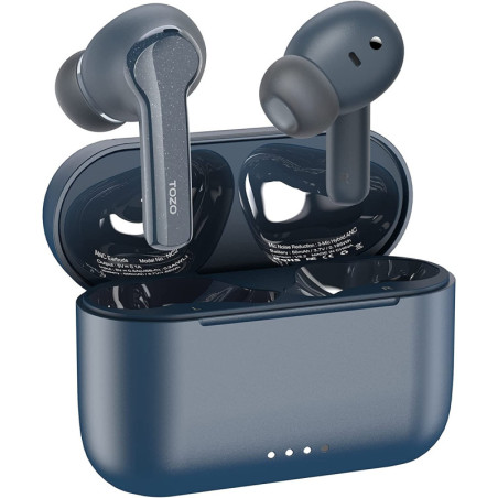 TOZO NC2 Hybrid Active Noise Cancelling Wireless Earbuds, in-Ear Detection Headphones, IPX6 Waterproof Bluetooth 5.2 Stereo