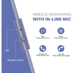 OneOdio Studio Pro DJ Headphones: Immersive Sound, Supreme Comfort - Perfect for Music Pros!