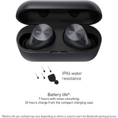 Technics HiFi True Wireless Multipoint Bluetooth Earbuds with Advanced Noise Cancelling, Impressive Call Quality Using