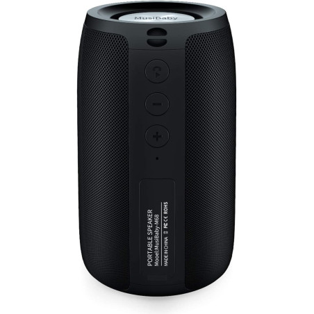 Bluetooth Speaker,MusiBaby Speakers,Outdoor, Portable,Waterproof,Wireless Speaker,Dual Pairing, Bluetooth 5.0,Loud