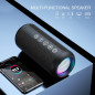 Ortizan Enceinte Bluetooth Étanche: Son Hi-Fi 360°, Autonomie 30H, Lumières RGB – Le Son qui Vous Suit! Ortizan Enceinte Bluetooth Étanche: Son Hi-Fi 360°, Autonomie 30H, Lumières RGB – Le Son qui Vous Suit!