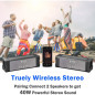 ABFOCE Solar Bluetooth Speaker: Waterproof, 20W Stereo Sound, & Power Bank - Perfect for Outdoors! ABFOCE Solar Bluetooth Speaker: Waterproof, 20W Stereo Sound, & Power Bank - Perfect for Outdoors!