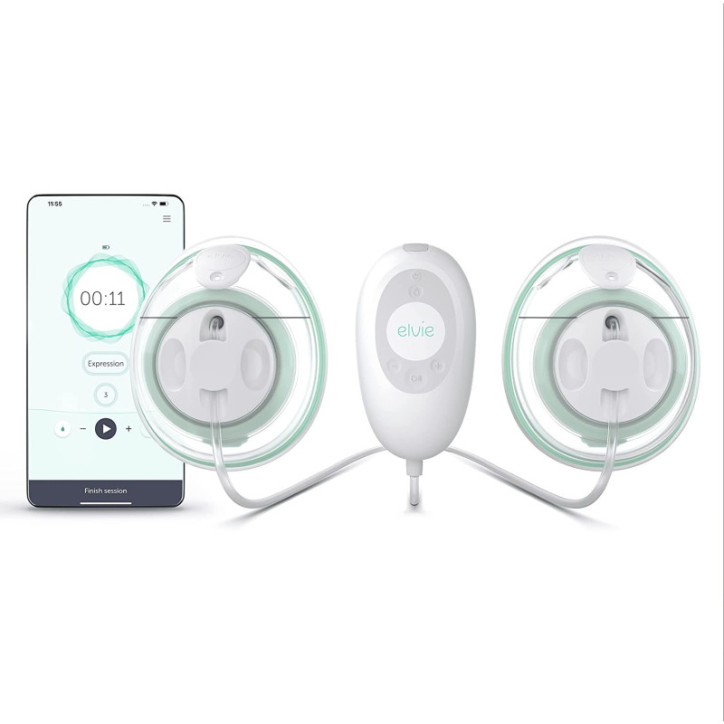 Elvie Stride Plus: Tire-Lait Électrique Hospitalier, Portable & Connecté pour Mamans Actives Elvie Stride Plus: Tire-Lait Électrique Hospitalier, Portable & Connecté pour Mamans Actives