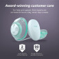 Elvie Stride Plus: Hospital-Grade, Wearable Breast Pump - App Controlled & Ultra Quiet Elvie Stride Plus: Hospital-Grade, Wearable Breast Pump - App Controlled & Ultra Quiet