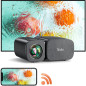 Tkisko Projecteur Portable 5G WiFi 1080P : Mini Cinéma Maison, Image HD 250, Idéal Gaming & Voyage Tkisko Projecteur Portable 5G WiFi 1080P : Mini Cinéma Maison, Image HD 250, Idéal Gaming & Voyage