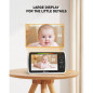 iFamily Moniteur Bébé Vidéo 5 avec Audio Bidirectionnel et Vision Nocturne - Sécurité et Sérénité! iFamily Moniteur Bébé Vidéo 5 avec Audio Bidirectionnel et Vision Nocturne - Sécurité et Sérénité!