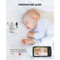 iFamily Moniteur Bébé Vidéo 5 avec Audio Bidirectionnel et Vision Nocturne - Sécurité et Sérénité! iFamily Moniteur Bébé Vidéo 5 avec Audio Bidirectionnel et Vision Nocturne - Sécurité et Sérénité!