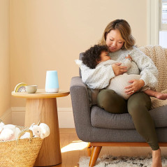 Hatch Rest+ 2nd Gen Portable Dream Machine with Charging Base, Baby, Toddler, Night Light, Sound Machine, Time-to-Rise
