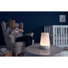 Hatch Rest+ 2nd Gen Portable Dream Machine with Charging Base, Baby, Toddler, Night Light, Sound Machine, Time-to-Rise