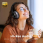 OneOdio A10 Hybrid ANC Headphones: Hi-Res Audio, 62H Battery, Transparency Mode - Wireless & Wired! OneOdio A10 Hybrid ANC Headphones: Hi-Res Audio, 62H Battery, Transparency Mode - Wireless & Wired!