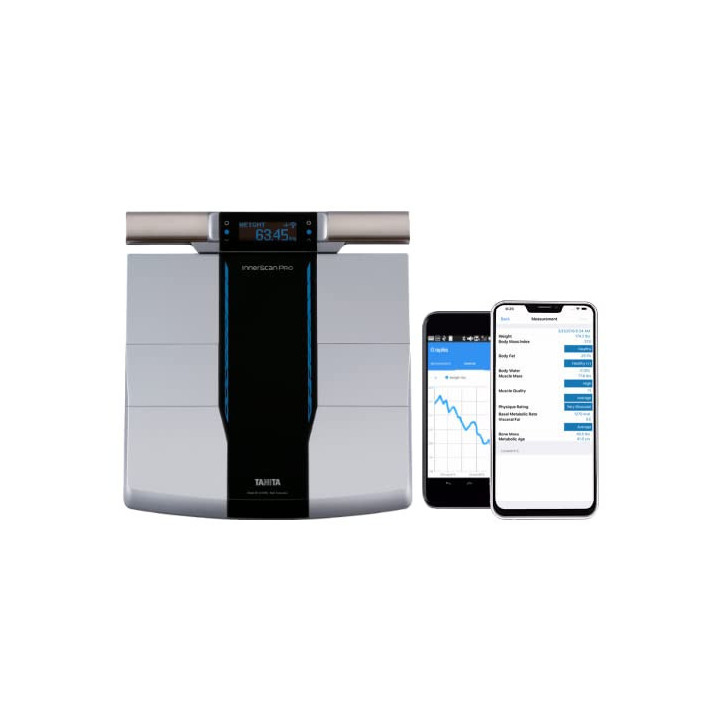 Tanita RD-545 InnerScan PRO : Analyse Corporelle Multi-Fréquences Bluetooth, Qualité Musculaire! Tanita RD-545 InnerScan PRO : Analyse Corporelle Multi-Fréquences Bluetooth, Qualité Musculaire!