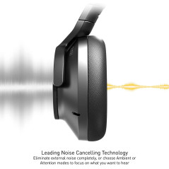 Technics Wireless Noise Cancelling Headphones, High-Fidelity Bluetooth Headphones with Multi-Point Connectivity, Impressive Call