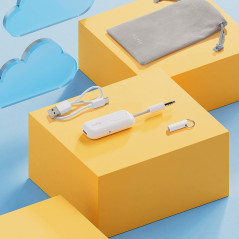 Twelve South AirFly Pro: Wireless Audio Adapter for Headphones, Planes, & More! Never Run Out of Battery!