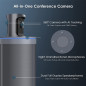 NexiGo 360° 4K Conference Camera: AI Tracking, Noise Cancelling - Crystal Clear Meetings!