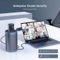 NexiGo 360° 4K Conference Camera: AI Tracking, Noise Cancelling - Crystal Clear Meetings!