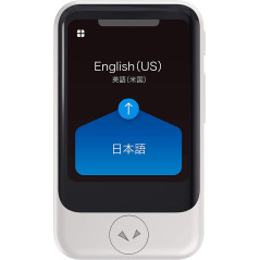 Pocketalk Model S Real Time Two-Way 82 Language Voice Translator with 2 Year Built-in Data and Text-to-Translate Camera & HIPAA