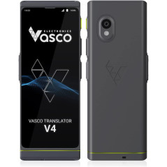 Vasco V4 Language Translator Device | 108 Languages | Free Lifetime Internet for Translations in Almost 200 Countries | Model