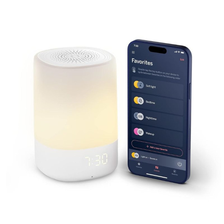 Nanit Smart Sound Machine & Night Light: Baby Sleep Soother with Cry Detection - Healthy Sleep Routines! Nanit Smart Sound Machine & Night Light: Baby Sleep Soother with Cry Detection - Healthy Sleep Routines!