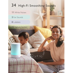 Momcozy Sound Machine: Ultimate Sleep Aid with Soothing Sounds & Personal Timer
